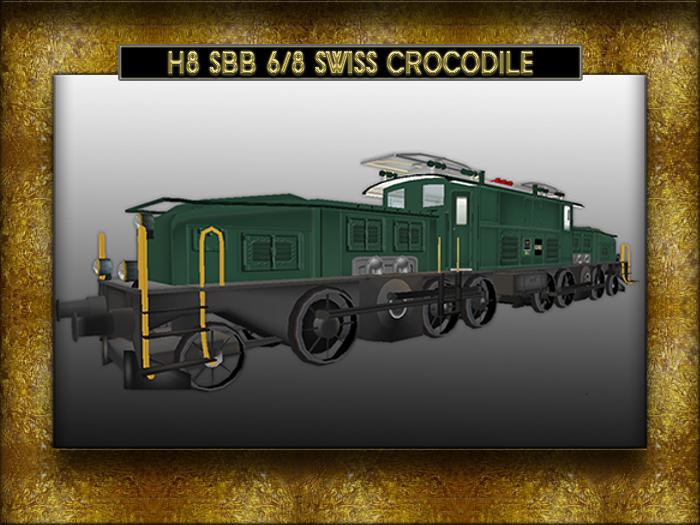 [H8 MOTORS] SWISS CROCODILE