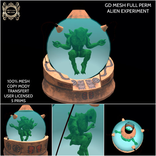 GD MESH FULL PERM ALIEN EXPERIMENT