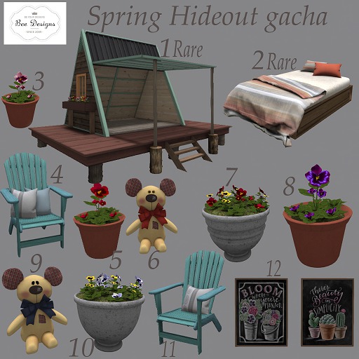 Bee Designs Spring Hideout Gacha 7 