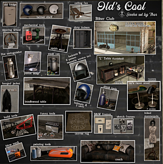 ..::THOR::.. Old's Cool - Lift-up Stool