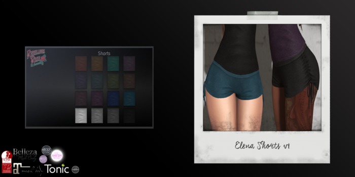 ~Rebellious Rose~ Elena Shorts v1 (Add Me)