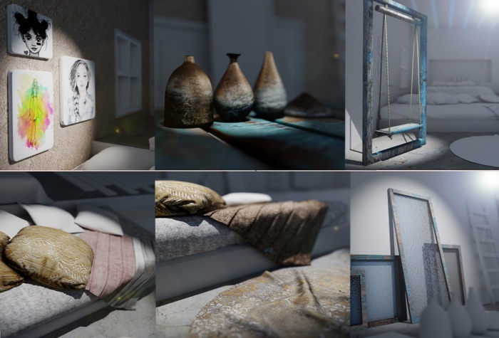 *PROMAGIC* Ethnic-Framed GlassWindows-Wood