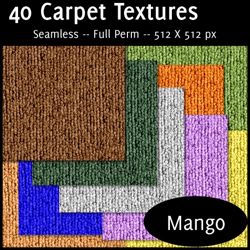 40 Carpet Textures (Boxed)