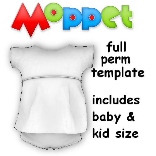 Moppet FULL PERM Play Set Template
