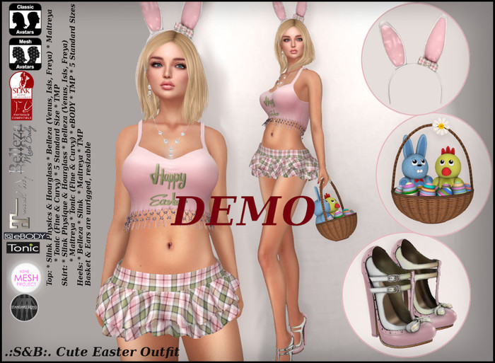 .:S&B:. Cute Easter Outfit Demo