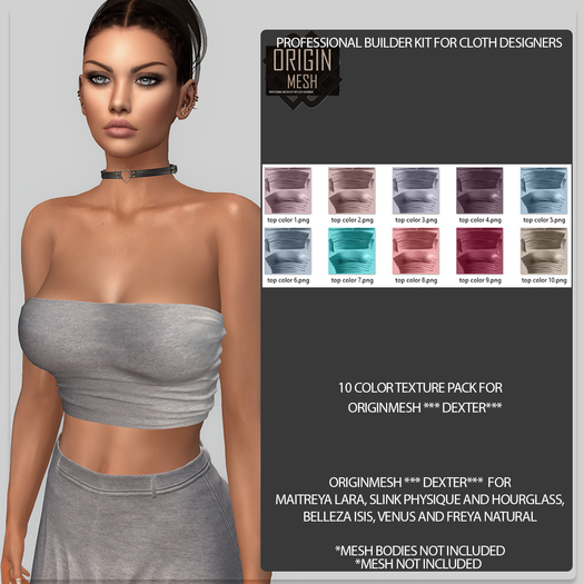 ORIGINMESH BUILDER KIT *** DEXTER *** TEXTURE PACK