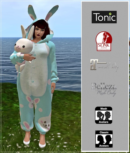 Bunny Cuddle Outfit 2