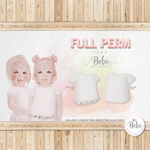 Full Perm Bebe T-Shirts 