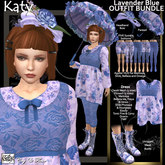 C&F Katy OUTFIT BUNDLE 2 - Lavender Blue Rose - Mesh, Fitmesh & Mesh Body Sizes