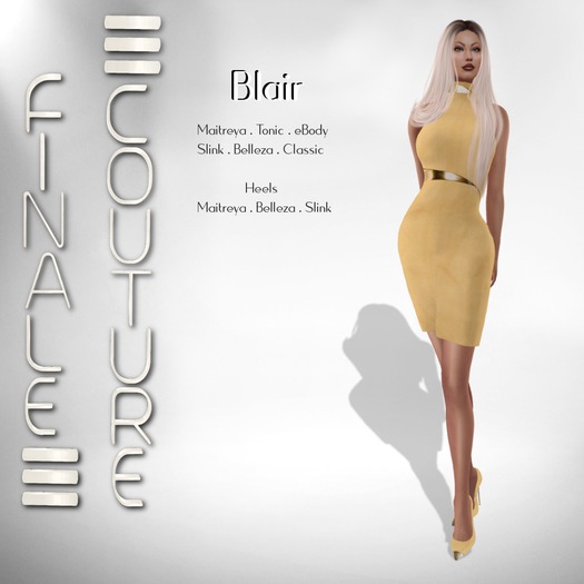 Finale Couture Blair - Golden(Boxed)