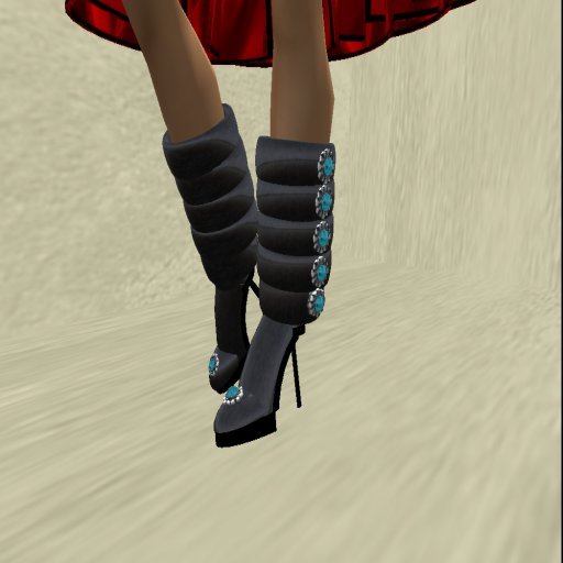 Black Vinyl boots