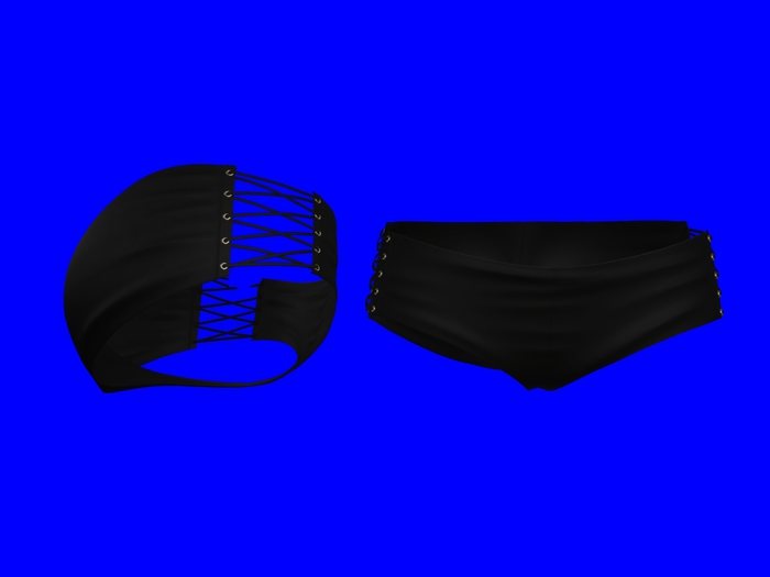 .:. MS .:. Laced Shorts Black [UNPACKER]