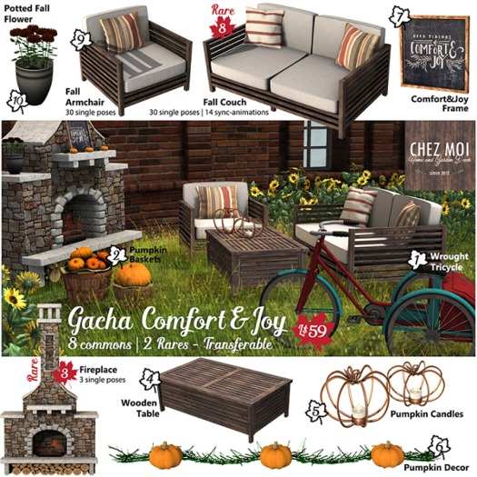 Fall Pumpkin Decor * CHEZ MOI