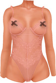 Addams "Deborah" Lace Bodysuit #03