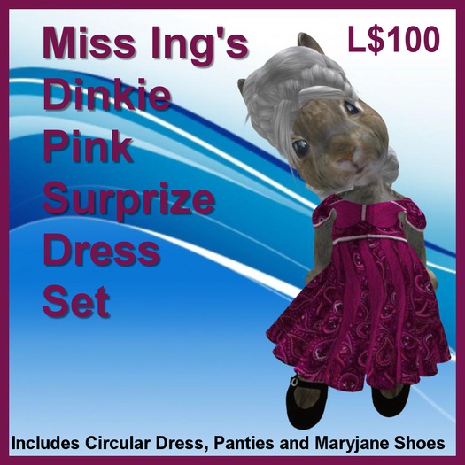 Miss Ing's Dinkie Surprize Circular Dress Set