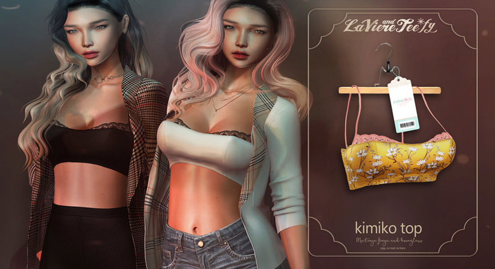 Tee*fy Kimiko Top  - Spring