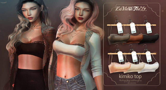 Tee*fy Kimiko Top -  Neutral Pack