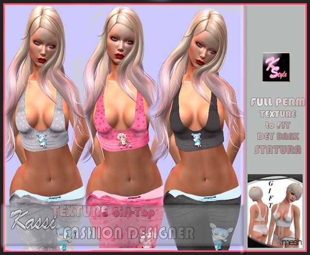 Sleepwear-Texture-STATURA-Gift-Top