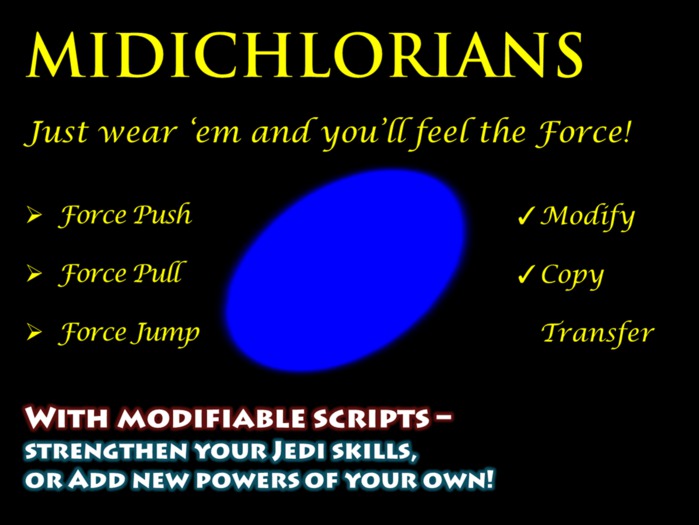 Midichlorians: USE THE FORCE