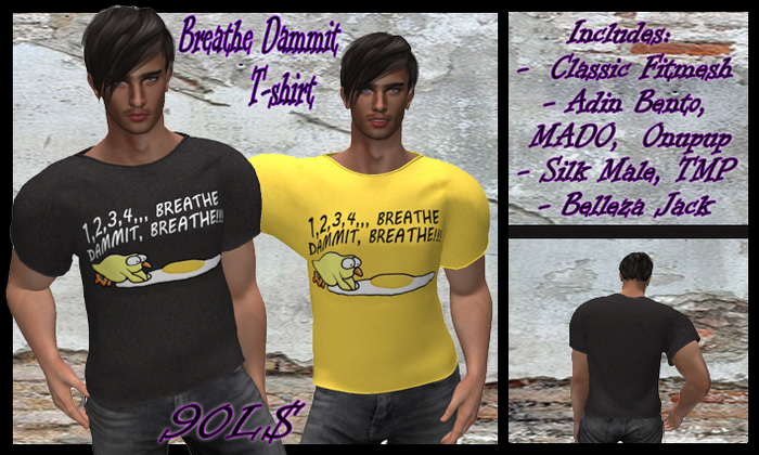 Breathe Dammit T-Shirt
