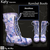 C&F Katy Separates - Kombat Boots - Lavender Blue Rose