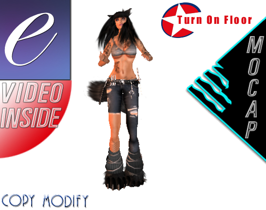 ' Turn on Floor ' Dance Animation / Motion Capture / Extreme Animations