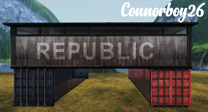 xin + toro // republic heist hideout + RARE Retired Building