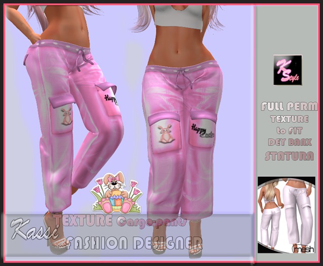 Texture Cargo pants