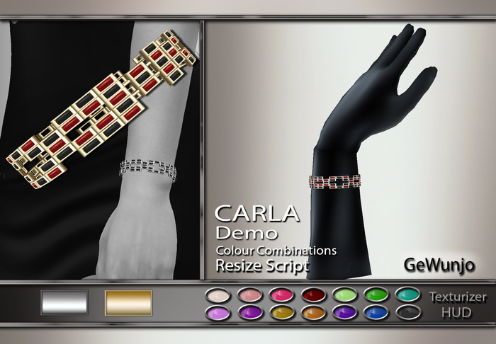 GeWunjo : CARLA bracelets DEMO