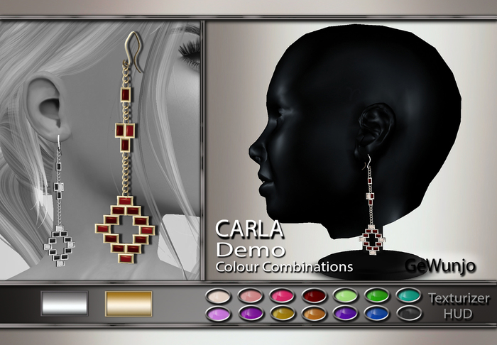 GeWunjo : CARLA earrings DEMO