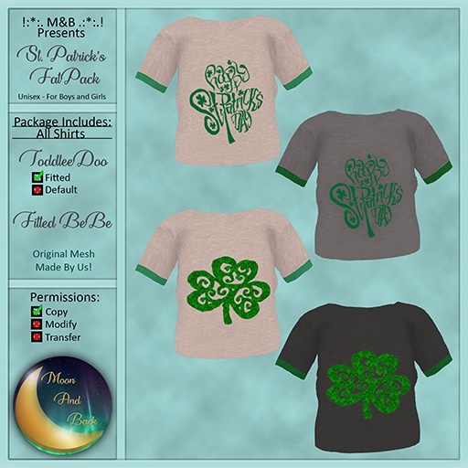 !:*:. M&B .:*:.! St. Patrick's & Shamrocks FatPack 
