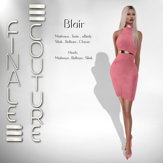 Finale Couture Blair - Bubblegum(Boxed)