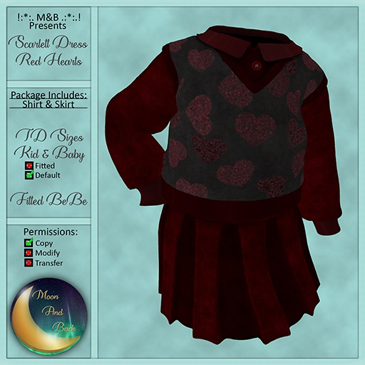 !:*:. M&B .:*:.! Scarlett Red Hearts Delivery HUD