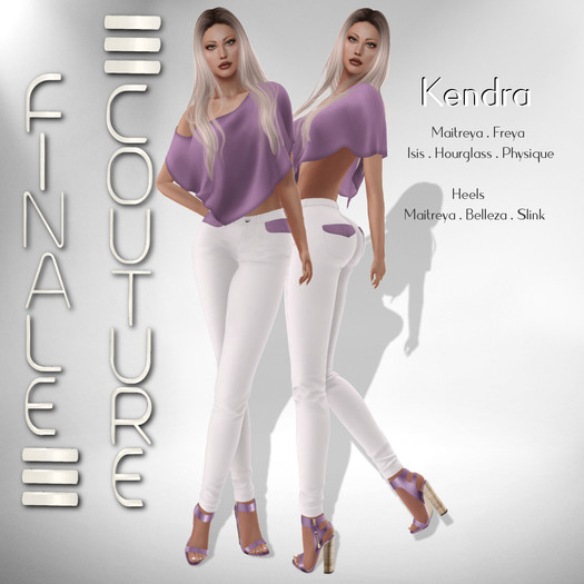 Finale Couture Kendra- Purple(Boxed)
