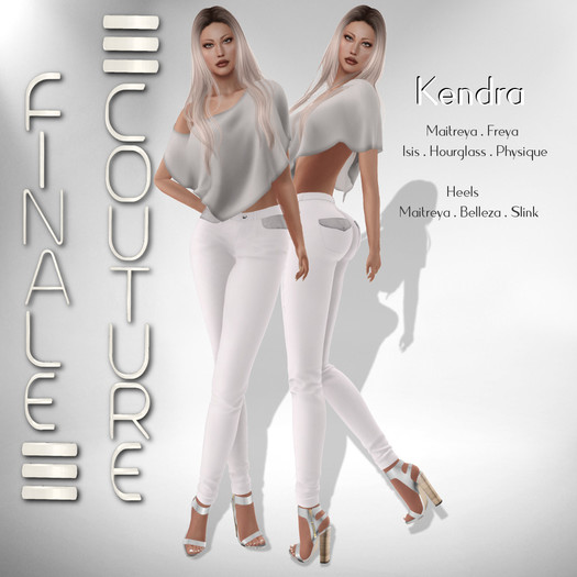 Finale Couture Kendra- Grey(Boxed)