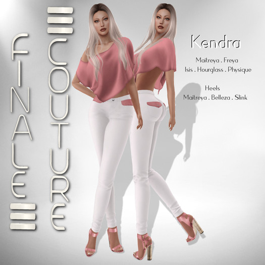 Finale Couture Kendra- Strawberry(Boxed)