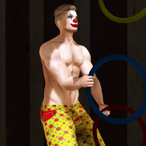 juggler pose 