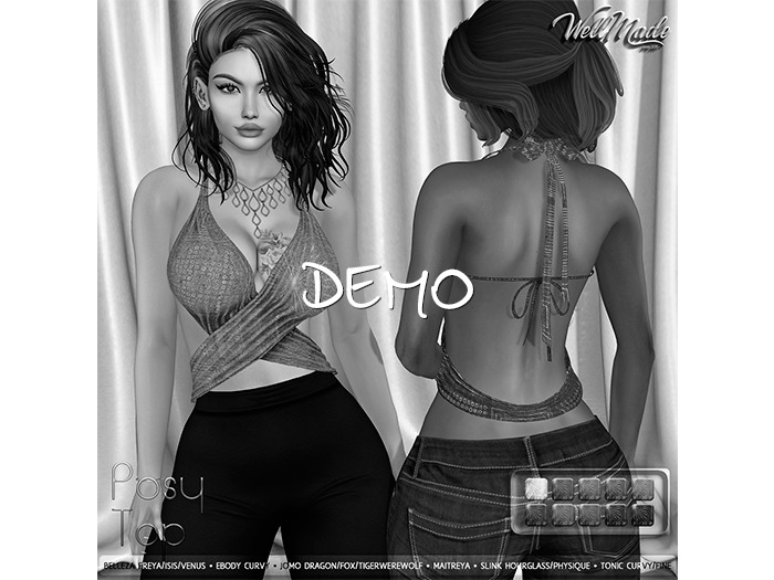 [WellMade] Posy Top DEMO