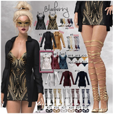 #7 Blueberry / Show Time / Maitreya - Dress *Angel*