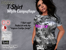 trinixxx T-Shirt "White Camouflage"