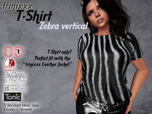trinixxx T-Shirt "Zebra vertical"