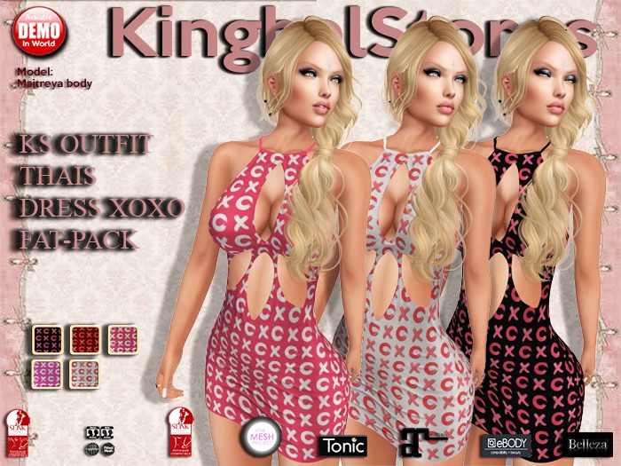 420 KS OUTFIT THAIS DRESS XOXO FAT-PACK