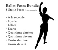 *TD* - 8 Static Ballet Poses - no copy