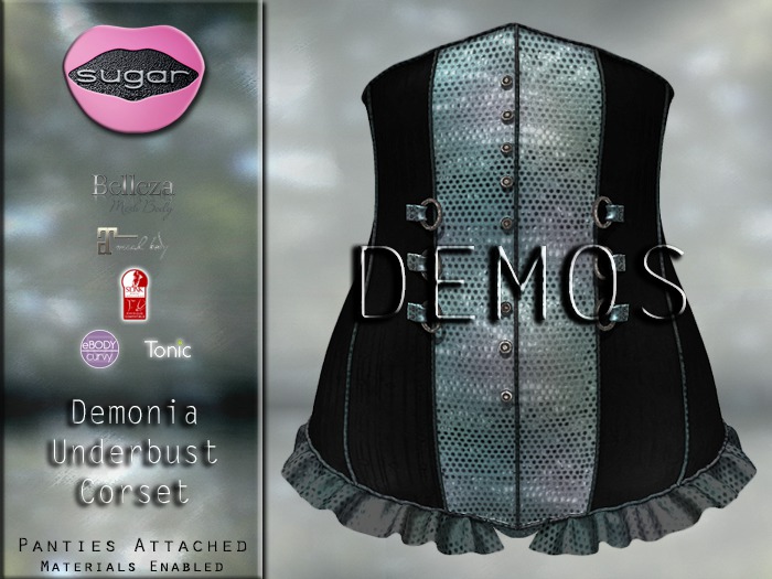 :-:SUGAR:-: Demonia Corset {LIGHT} DEMO
