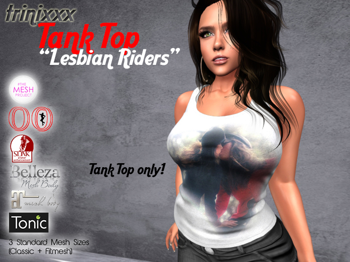 trinixxx Tank Top "Lesbian Riders"