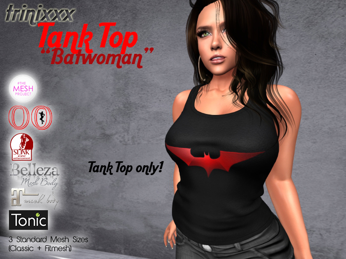trinixxx Tank Top "Batwoman"
