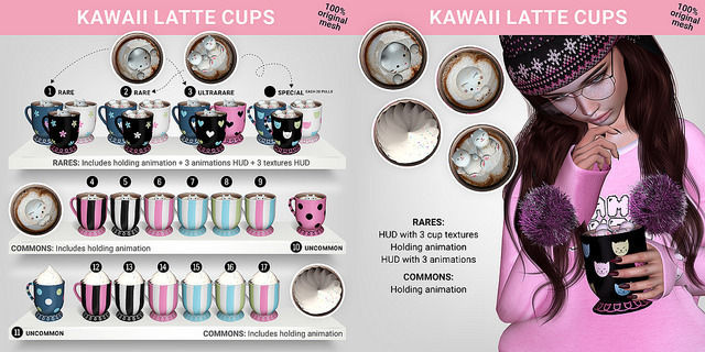 SEmotion Libellune Kawaii Latte Cup #11 UNCOMMON