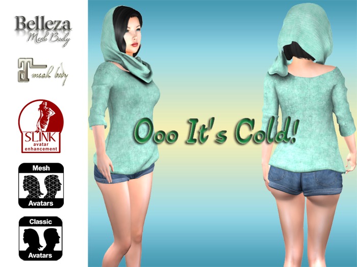 Ooo It's Cold Teal