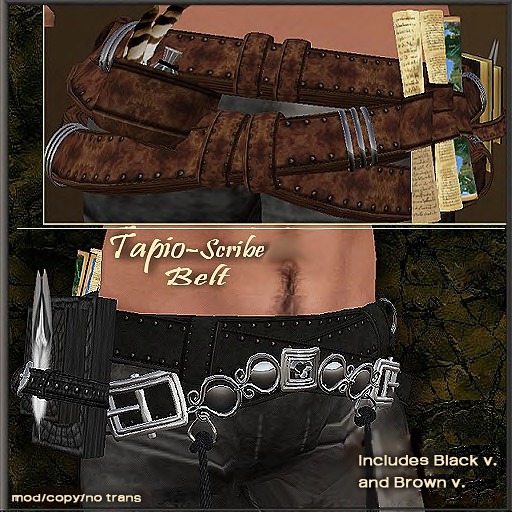 Belt T.E.D. Tapio Scribe v./2 colors