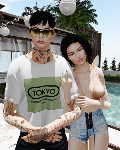 "METILAMIN"couple pose 8